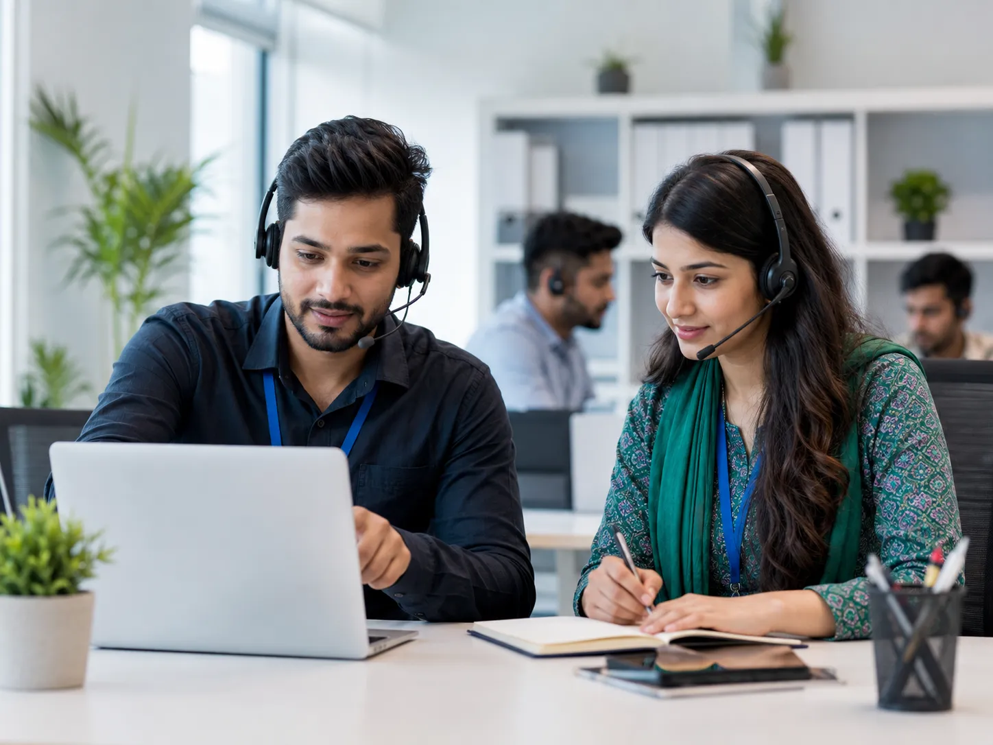 IT support professional handling technical requests and user issues